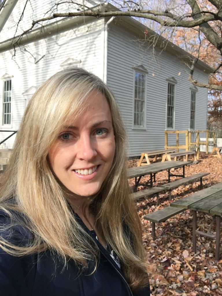 Charlotte Geary at Browns Chapel in Reston, Virginia