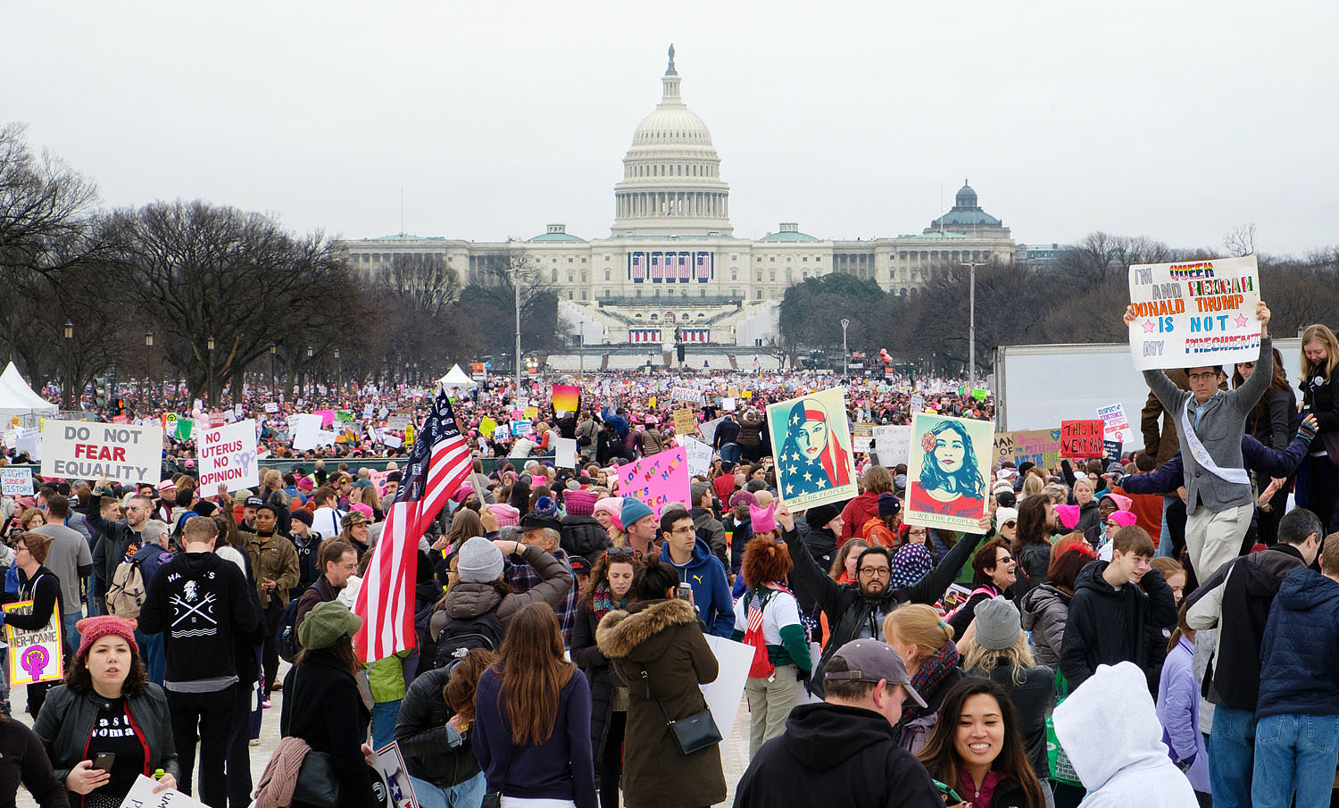 Women's March in Washington DC