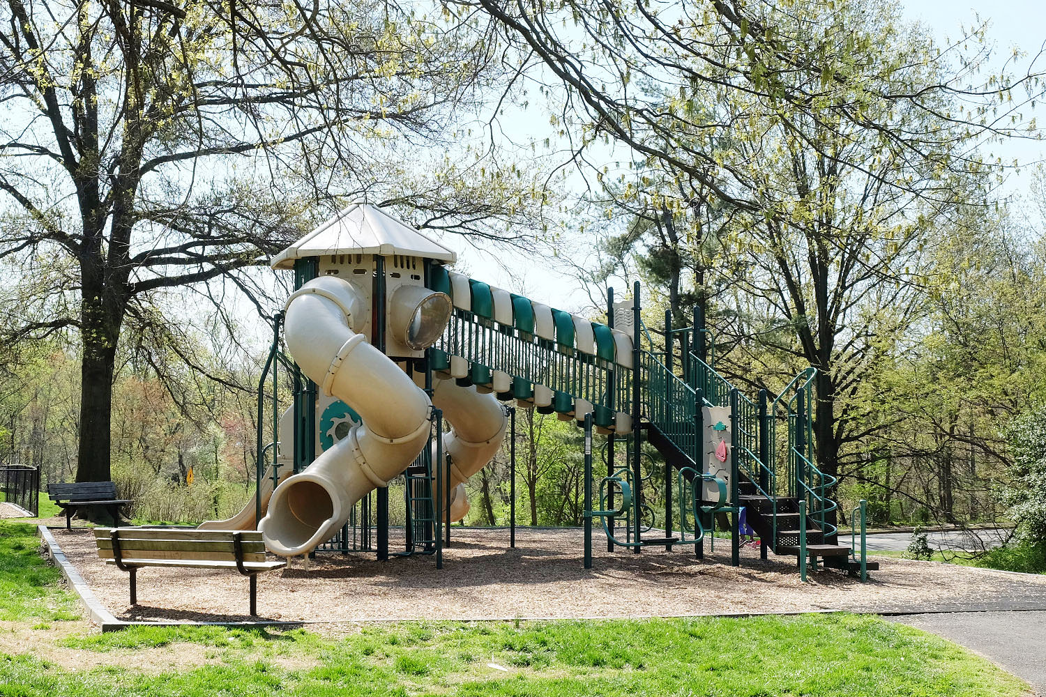 Golf Course Island offers one of Reston’s biggest playgrounds