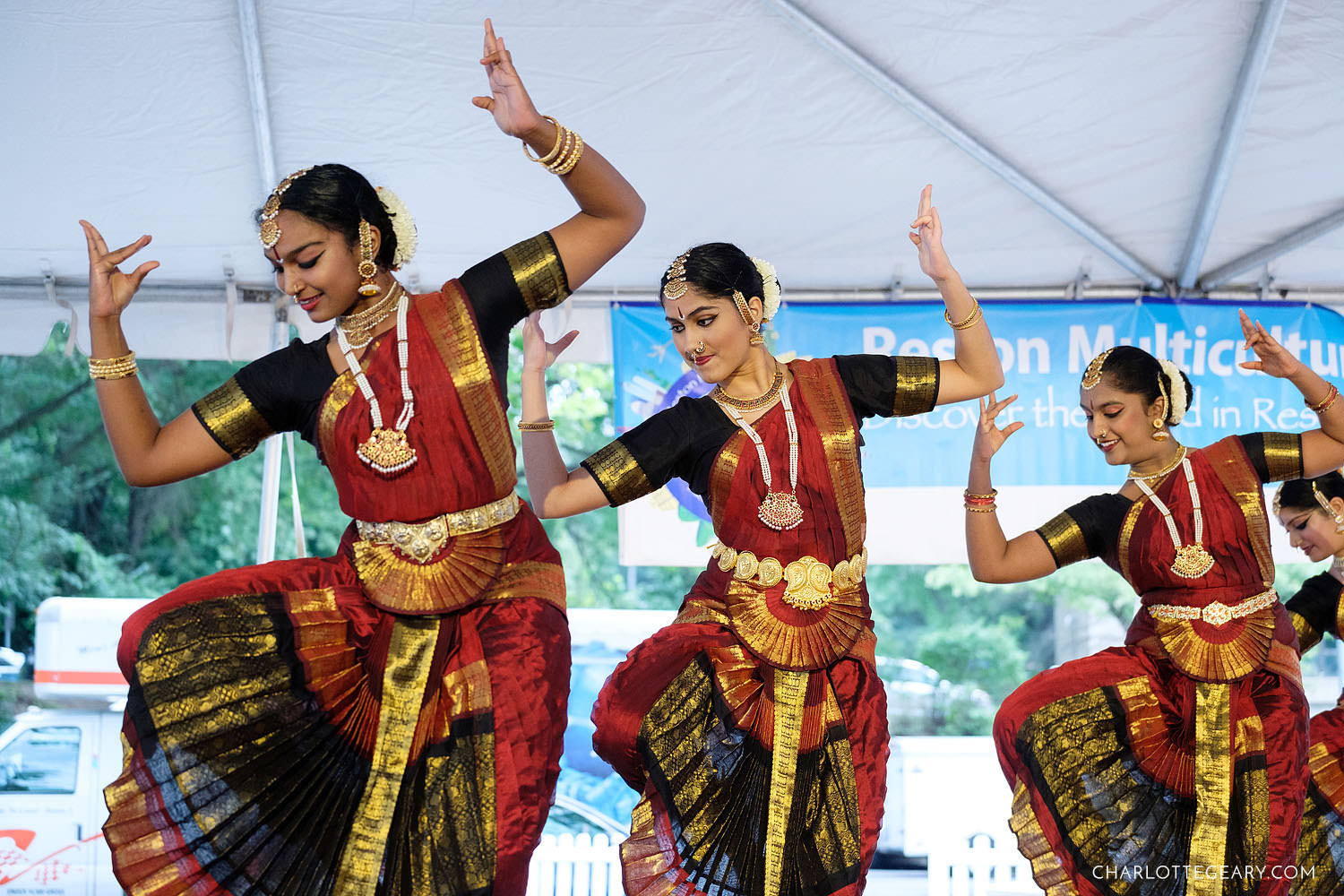 Reston Multicultural Festival Indian dancers