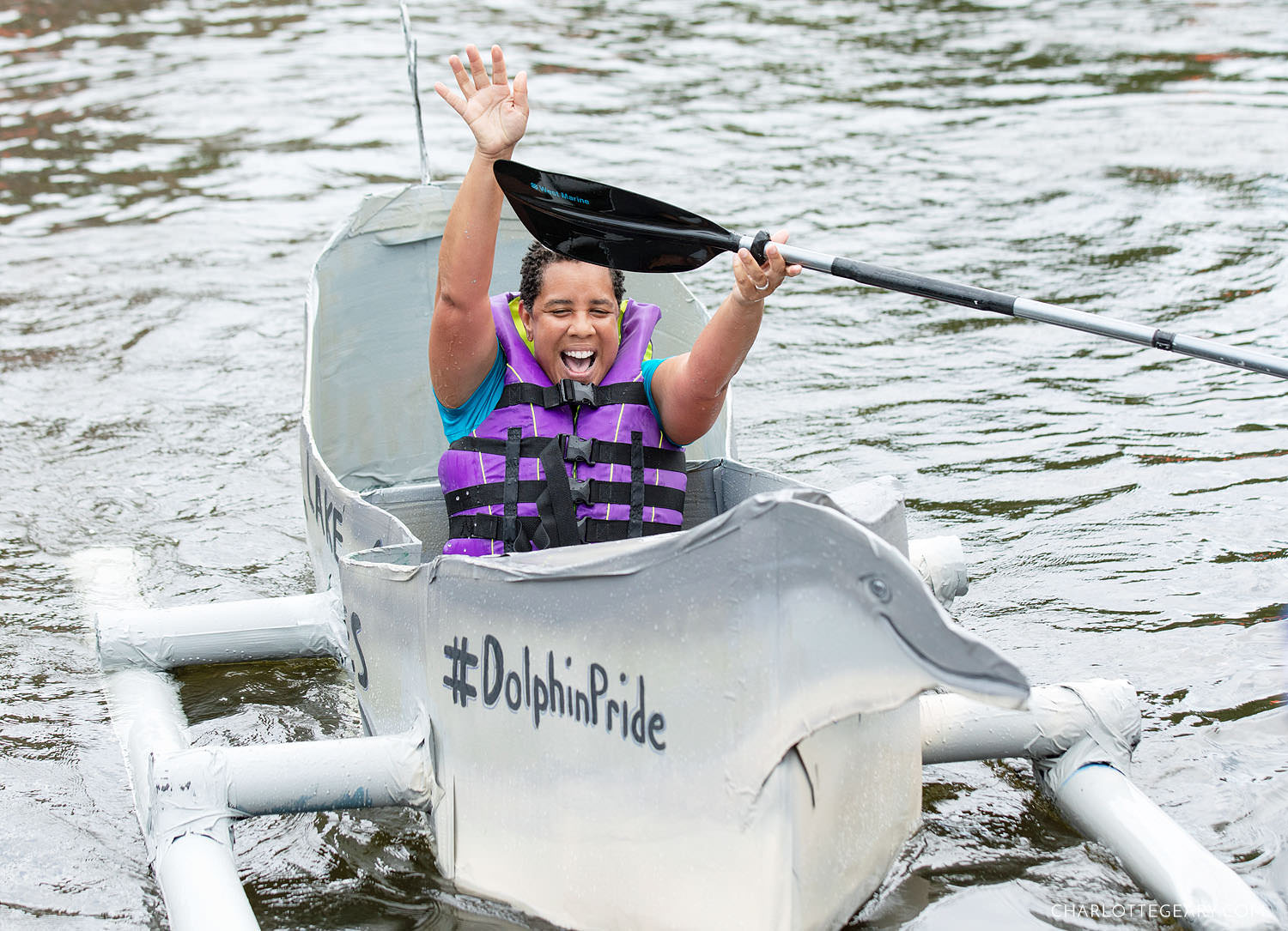 The Lake Anne Cardboard Boat Regatta gets bigger and more hilarious each  year – Charlotte Geary